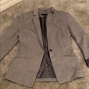 H&M gray blazer 8